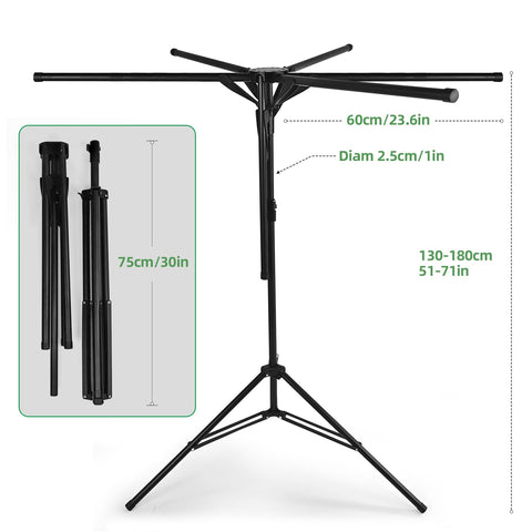 CozyNova Pool Towel Rack with sturdy base and durable metal.