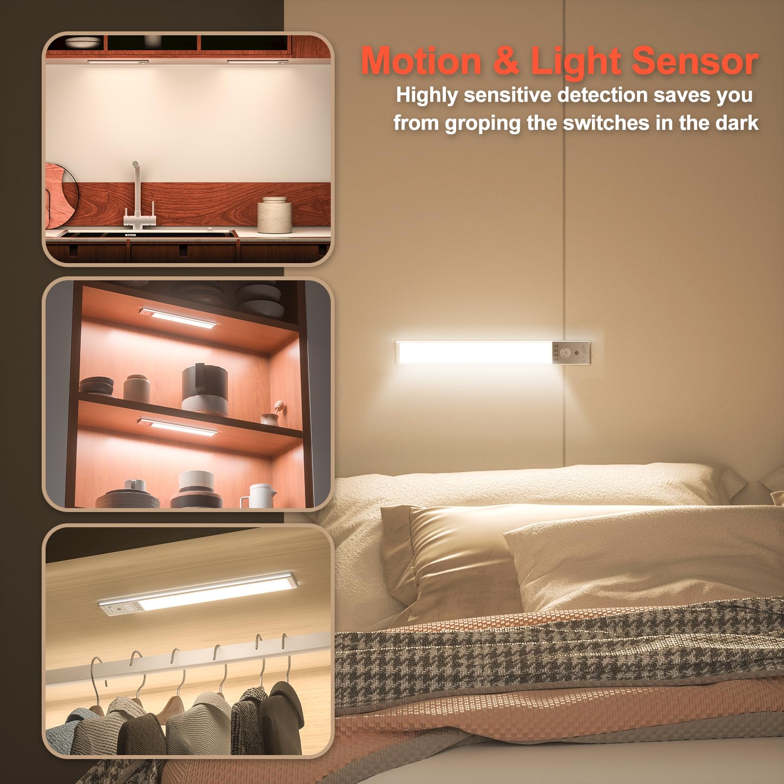 CPFLITA kitchen drawer light adds precise illumination where you need it.