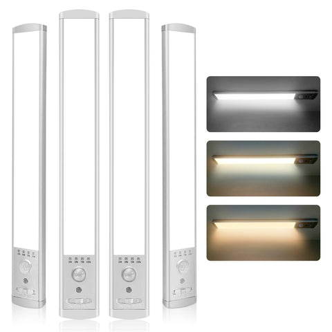 CPFLITA under cabinet light 4-pack provides even brightness for countertops.