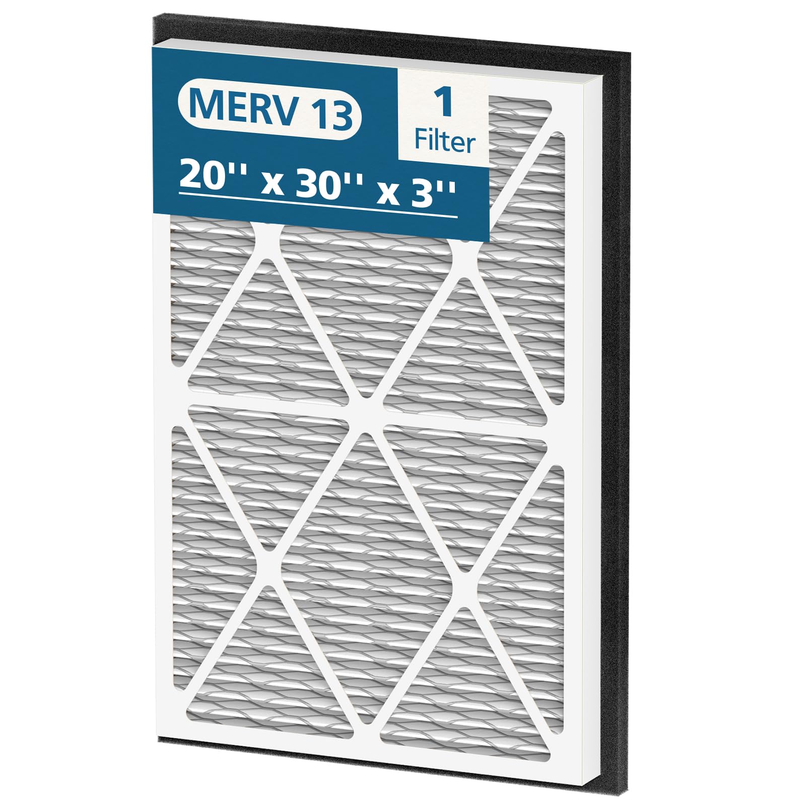 CPLIKE 20x30x3 MERV 13 filter close-up for efficient filtration