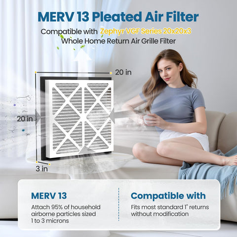 CPLIKE Zephyr VGF compatibility highlights easy filter swap.