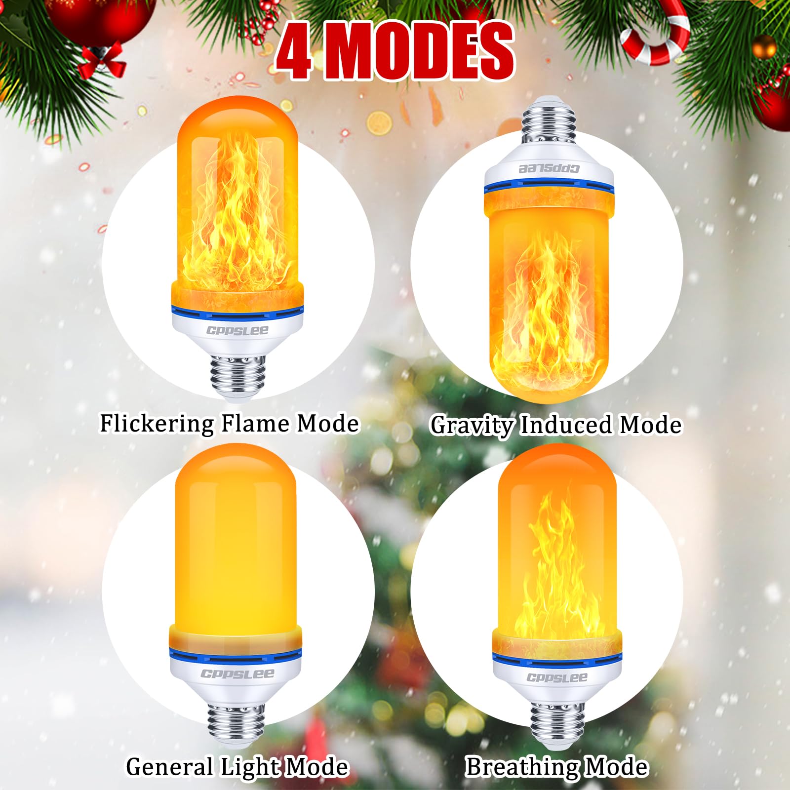 CPPSLEE gravity-mode flame bulb adds playful upside-down lighting effect