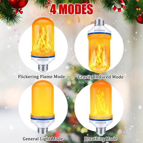 CPPSLEE gravity-mode flame bulb adds playful upside-down lighting effect