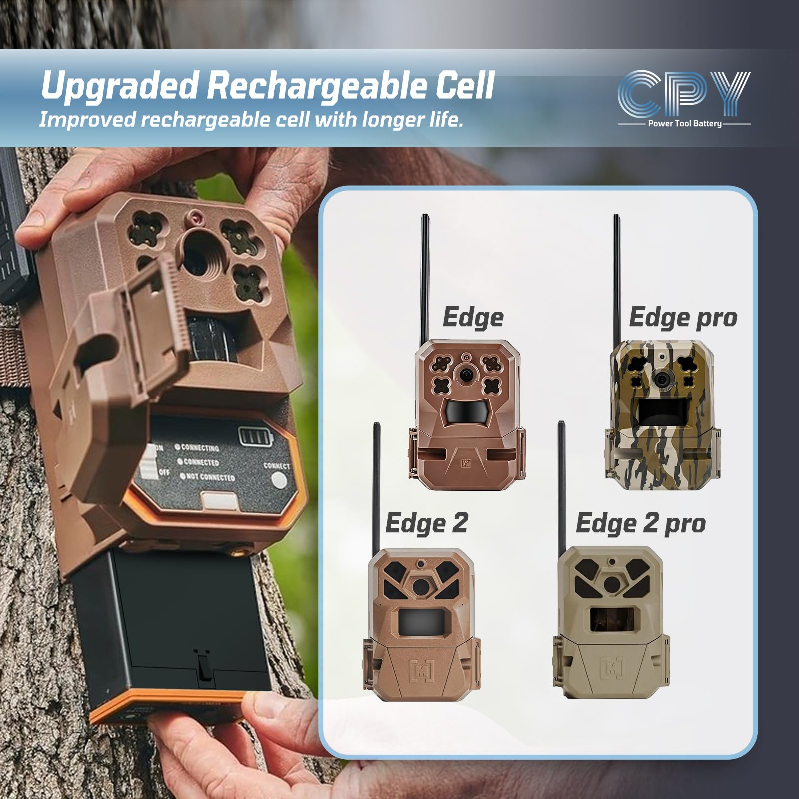 CPY Power Mag Battery with USB-C charging indicator for quick recharge on the go