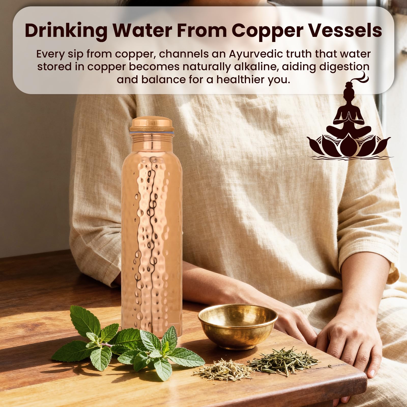 Craft Trade leak-proof screw-top lid keeps water secure on the go