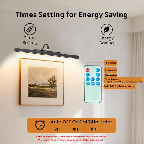 Craftersmark 24-inch light ideal for large artworks