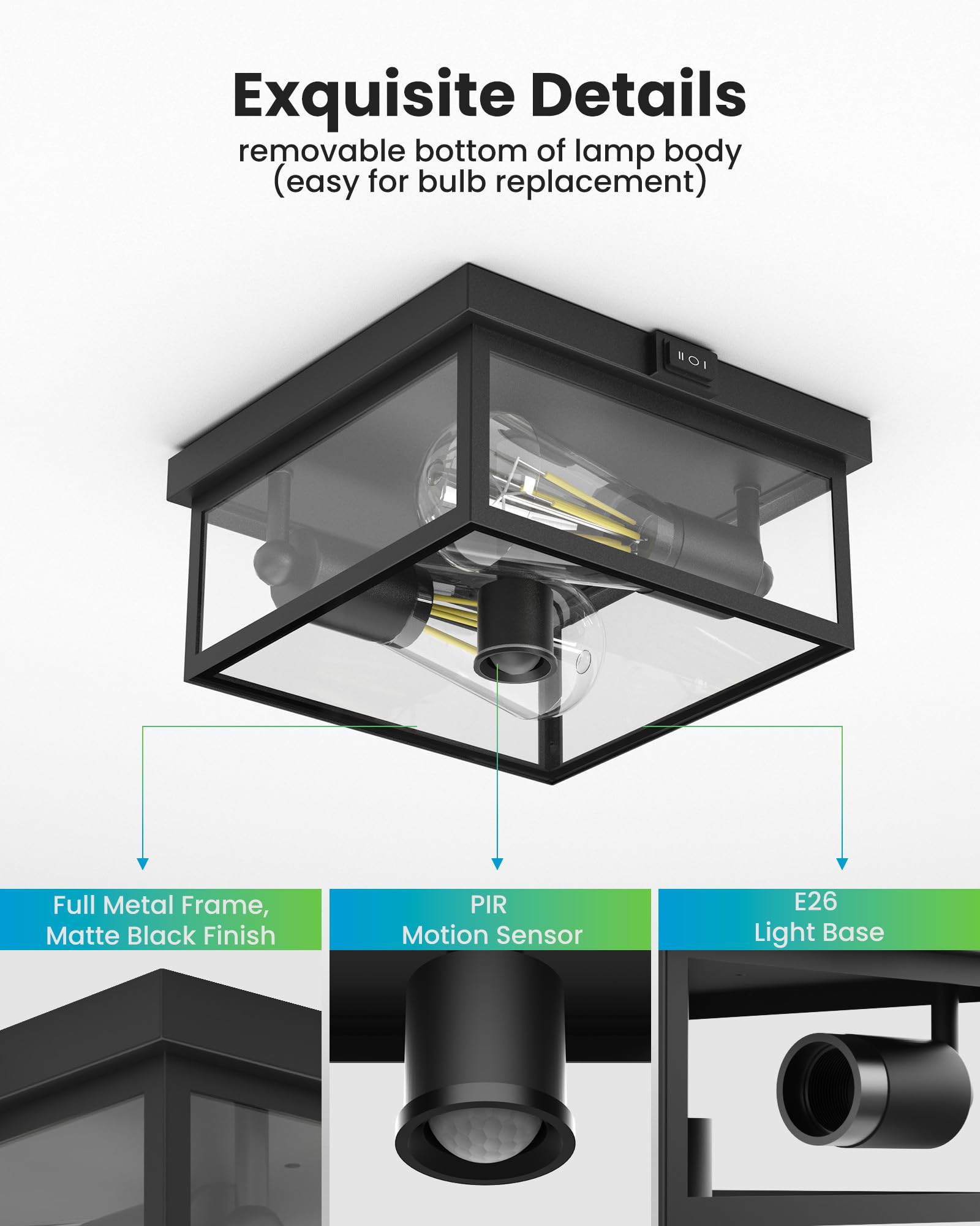 Craftersmark durable outdoor fixture combines style and practicality.