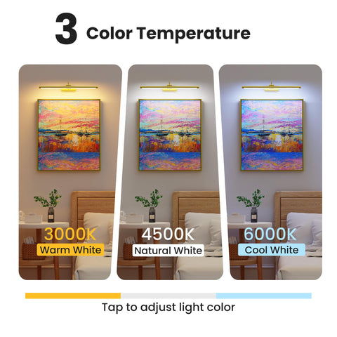 Craftersmark light with remote control showing convenient timer options for effortless setup.