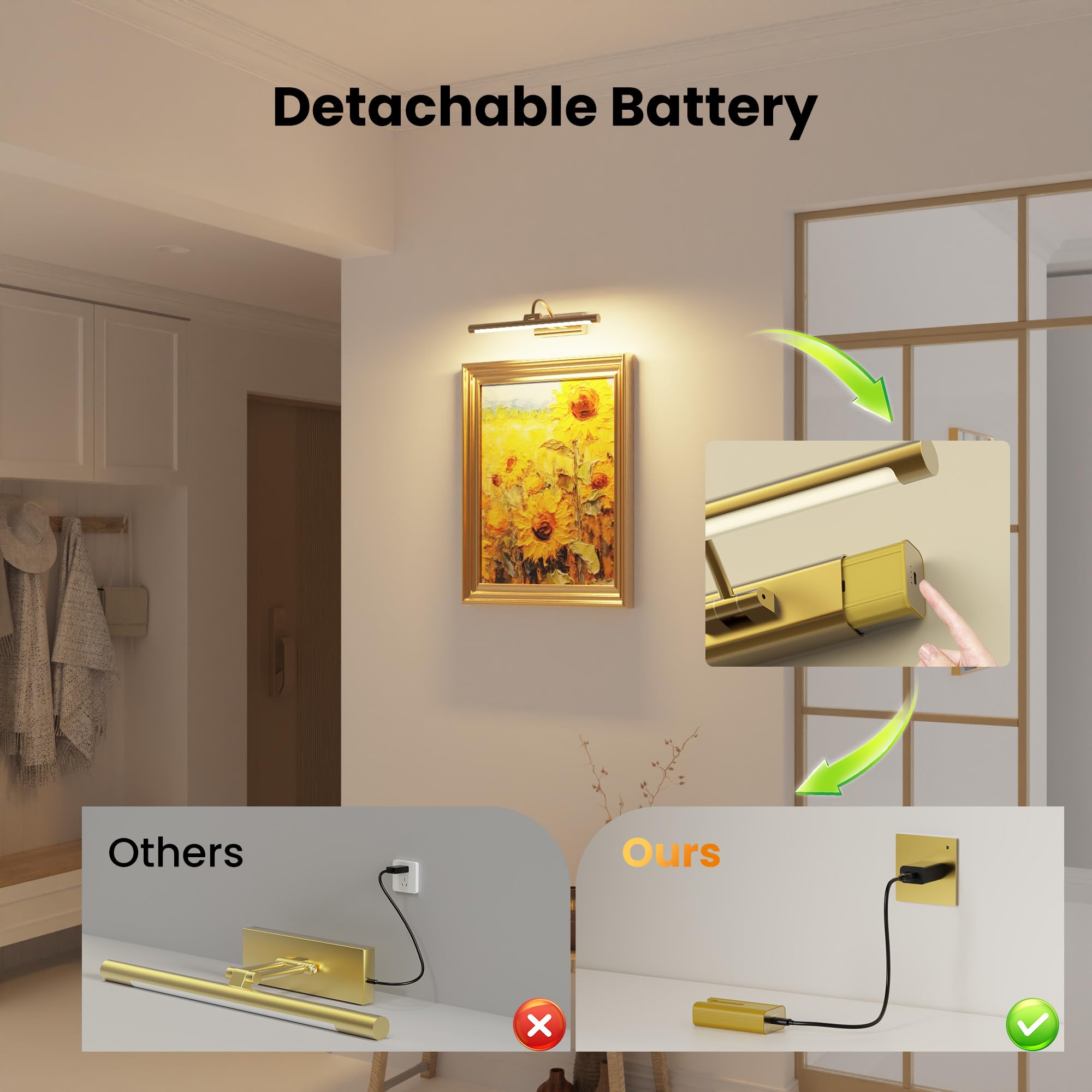 Craftersmark remote control unit for brass art lights