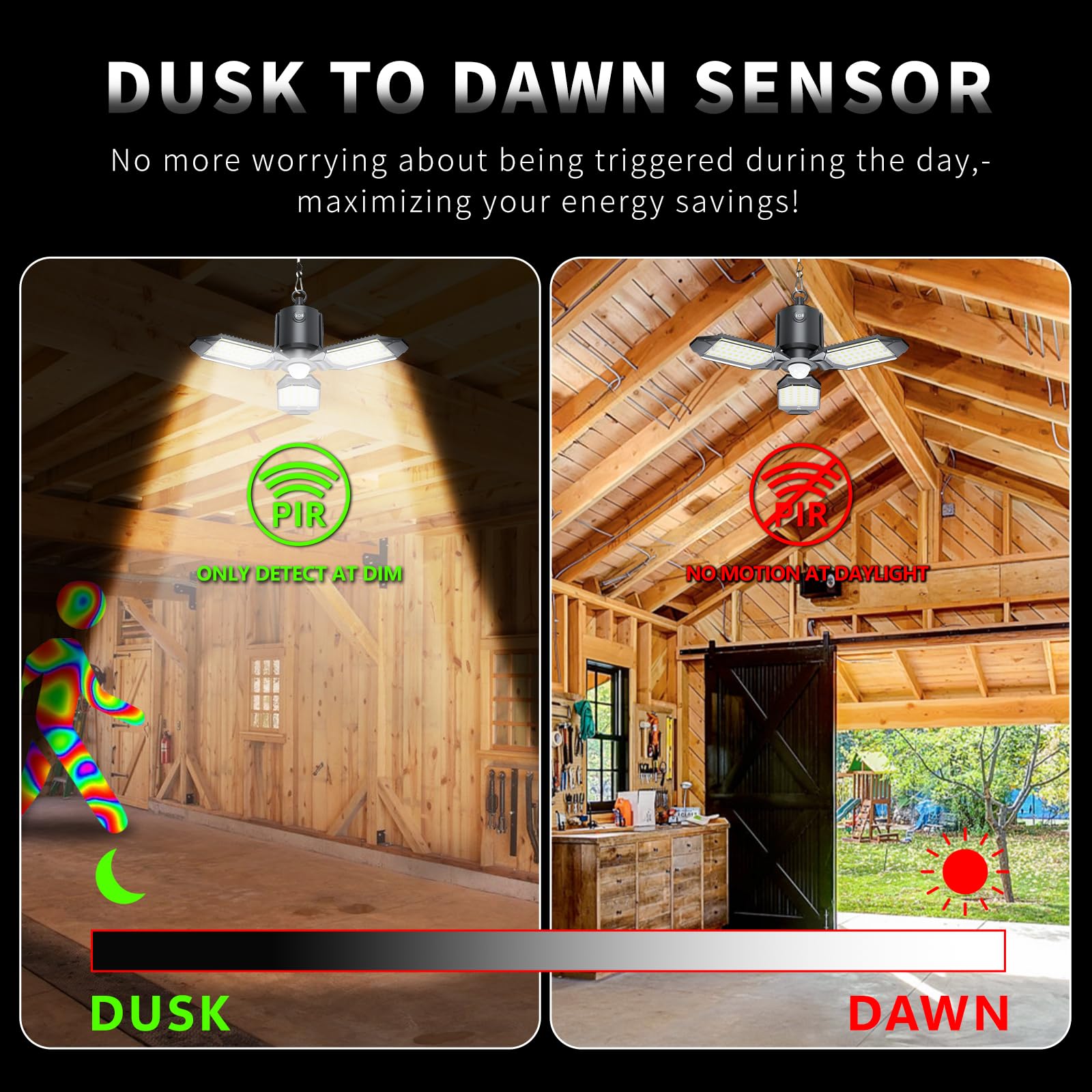 Craftersmark three deformable LED panels adjust for any area