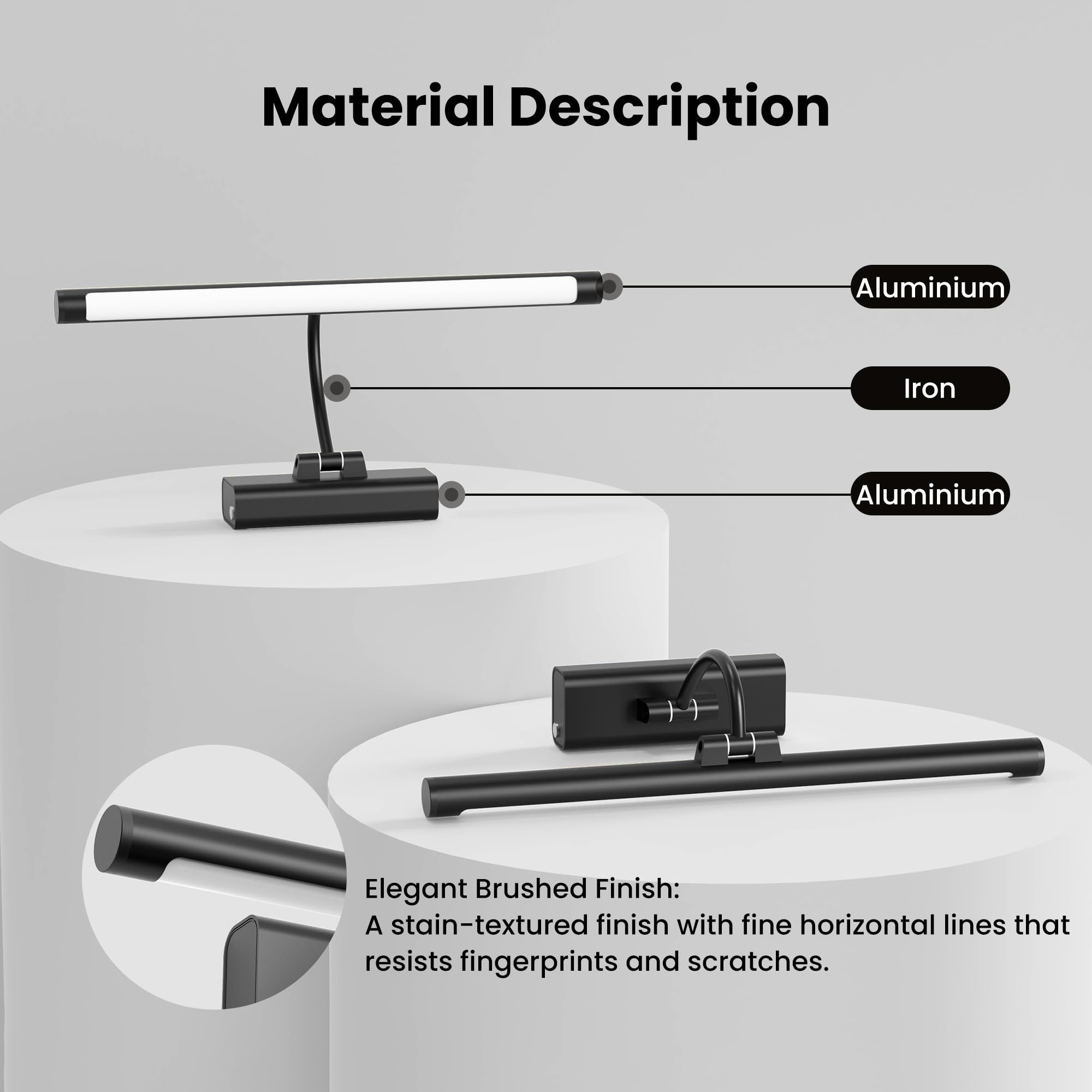 Craftersmark wall sconce installation for safe, distraction-free wall lighting.