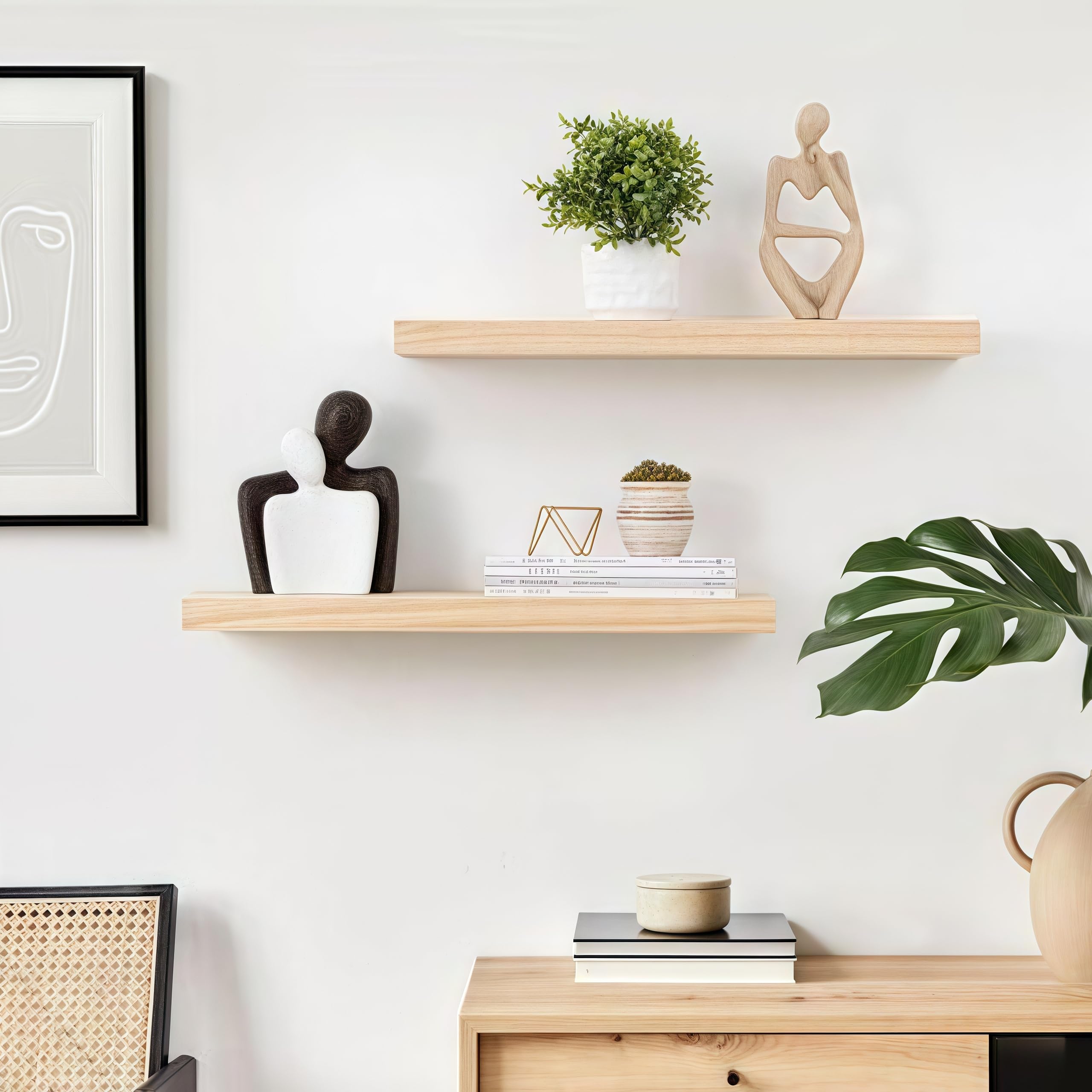 Crafterspirit shelf bracket installation guide included for quick mounting