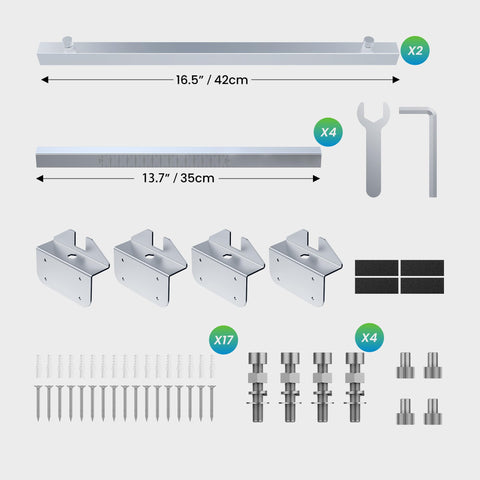 Supports up to 900 lbs for stable, sag-free sinks.
