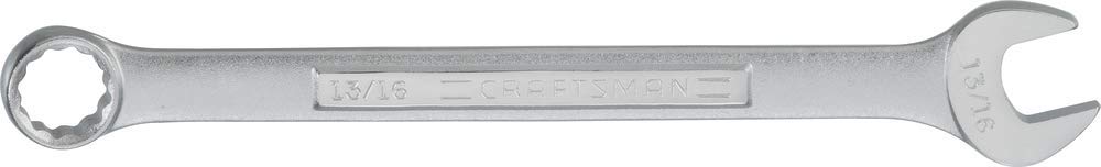CRAFTSMAN 13/16-inch wrench with chrome finish for corrosion resistance and durability