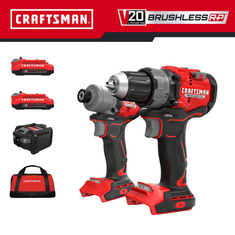 CRAFTSMAN 20V RP impact driver in use delivering high torque for fastening.