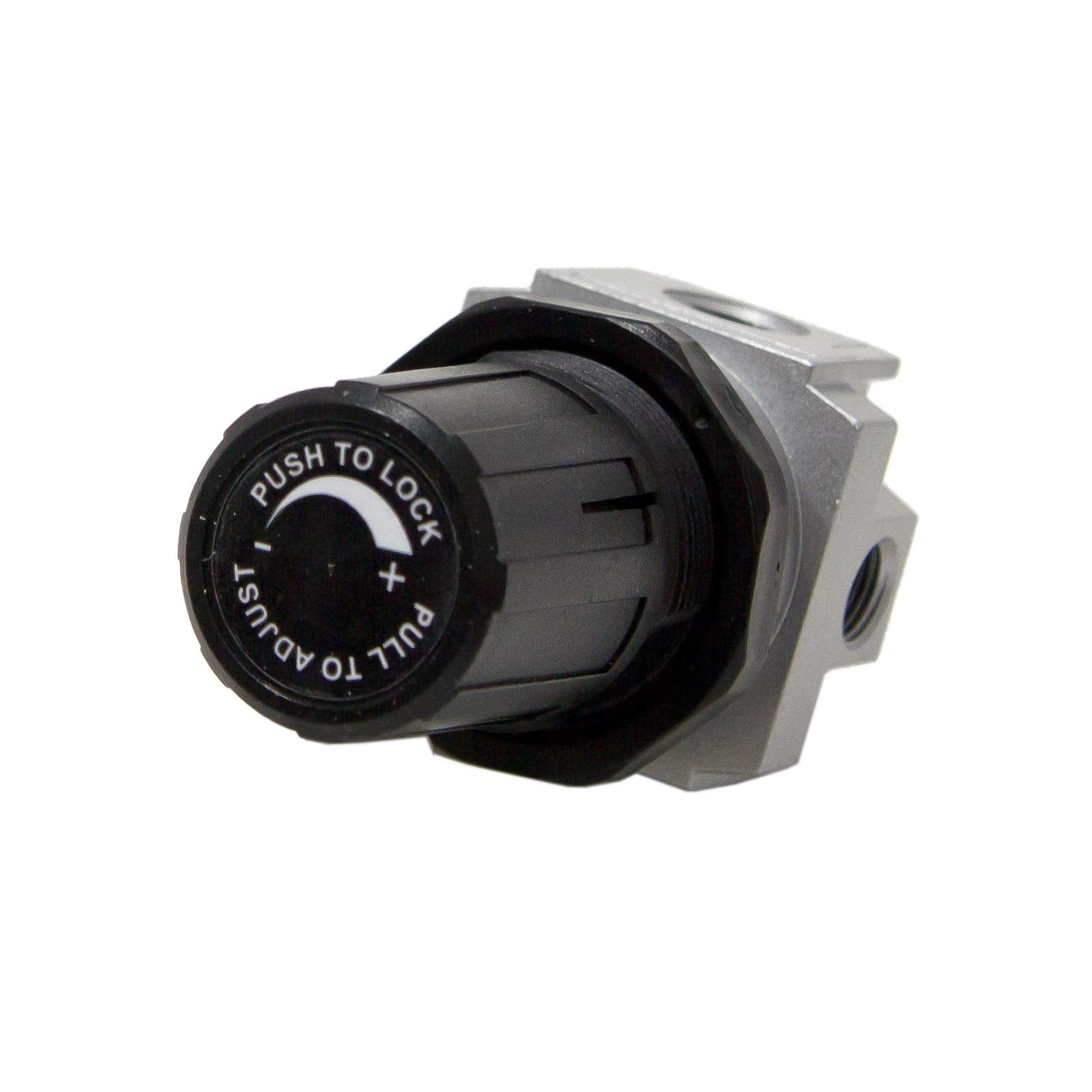 Compact Craftsman AC-0007 regulator with dimensions 5x4x2 inches for tight spaces