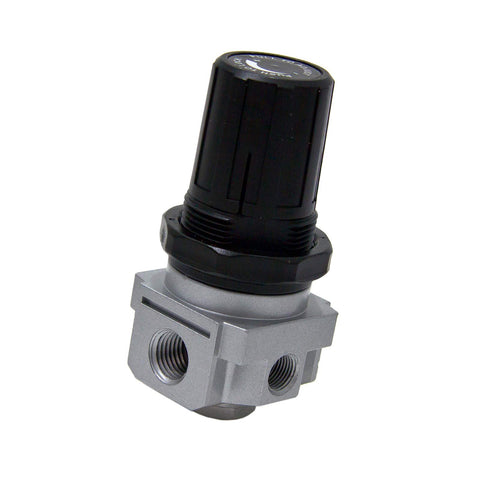 Craftsman AC-0007 regulator mounted on a compressor for stable airflow