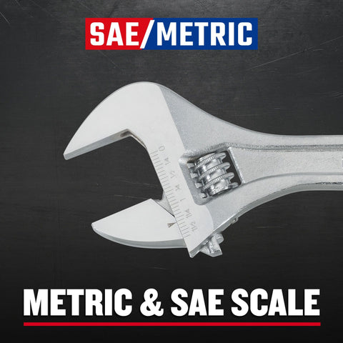 Craftsman 12-inch adjustable wrench designed for reliable torque application under pressure