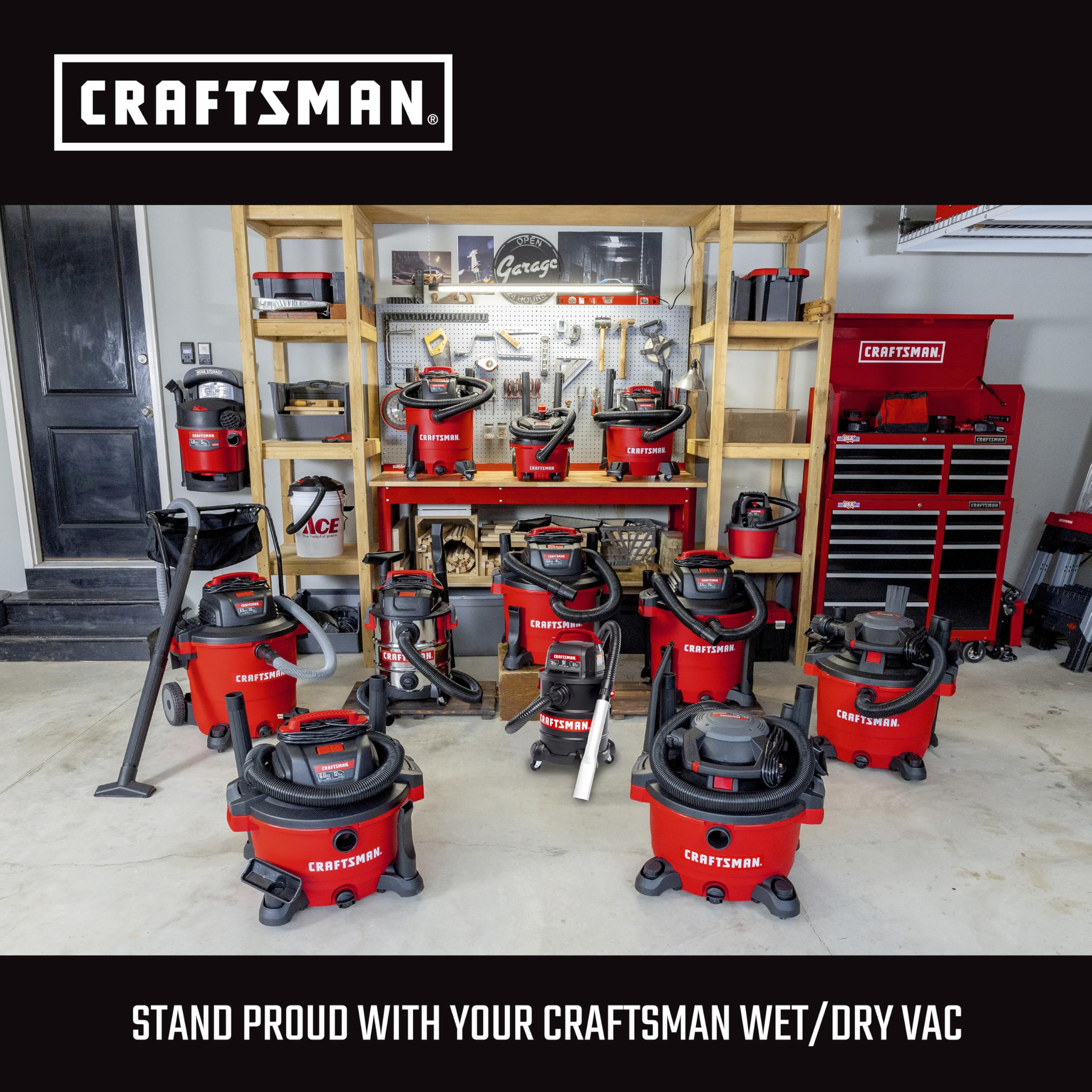 Craftsman compatibility 2-1/2in vacs demonstrates broad hose compatibility.