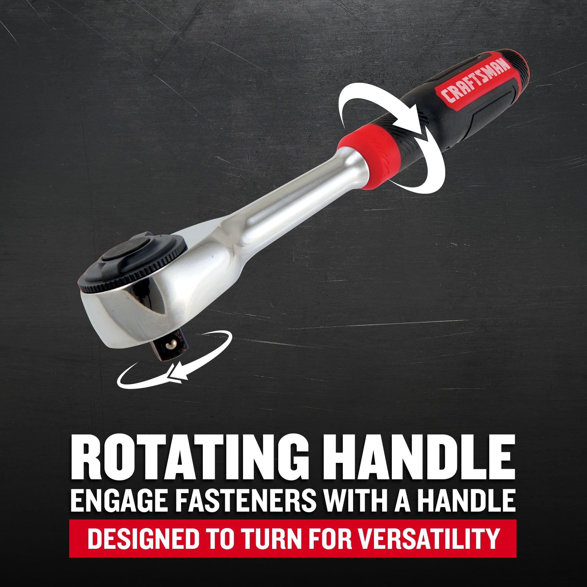 CRAFTSMAN durable-metal-construction for reliable performance on tough jobs.