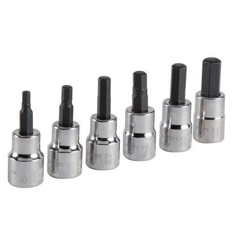 Craftsman hex-bit socket set with 3/8-inch drive enables fast metric fastener work