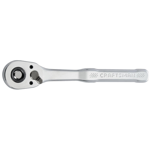 CRAFTSMAN low-profile ratchet head detail for hard-to-reach spaces