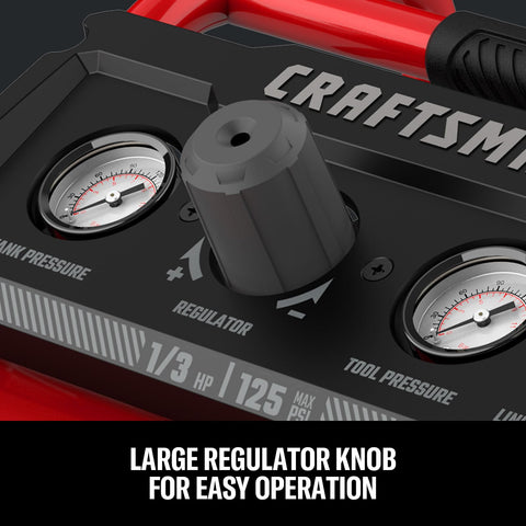 CRAFTSMAN quick couplings enabling quick tool changes on site.