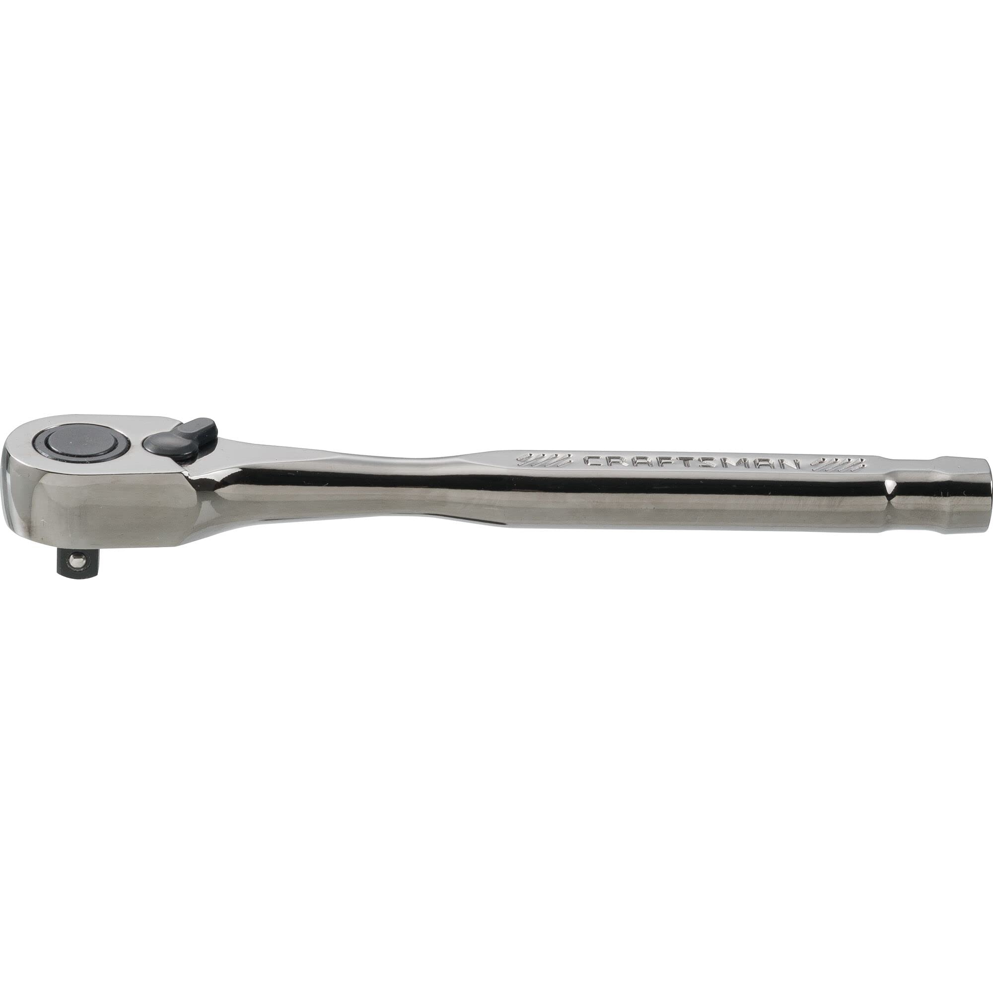 CRAFTSMAN quick-release ratchet enables easy socket changes for one-handed use.