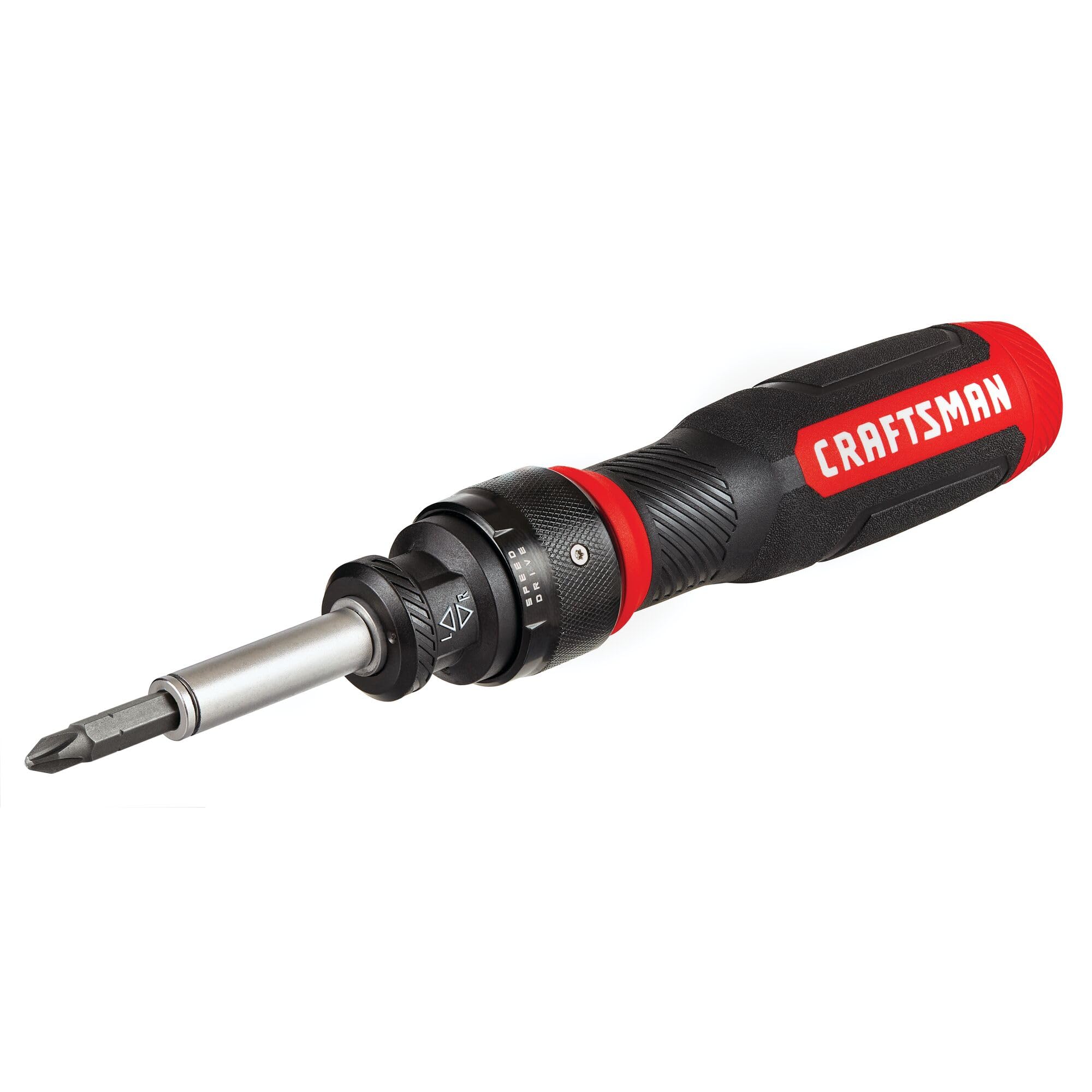 Craftsman ergonomic bi-material handle enhances speed and control