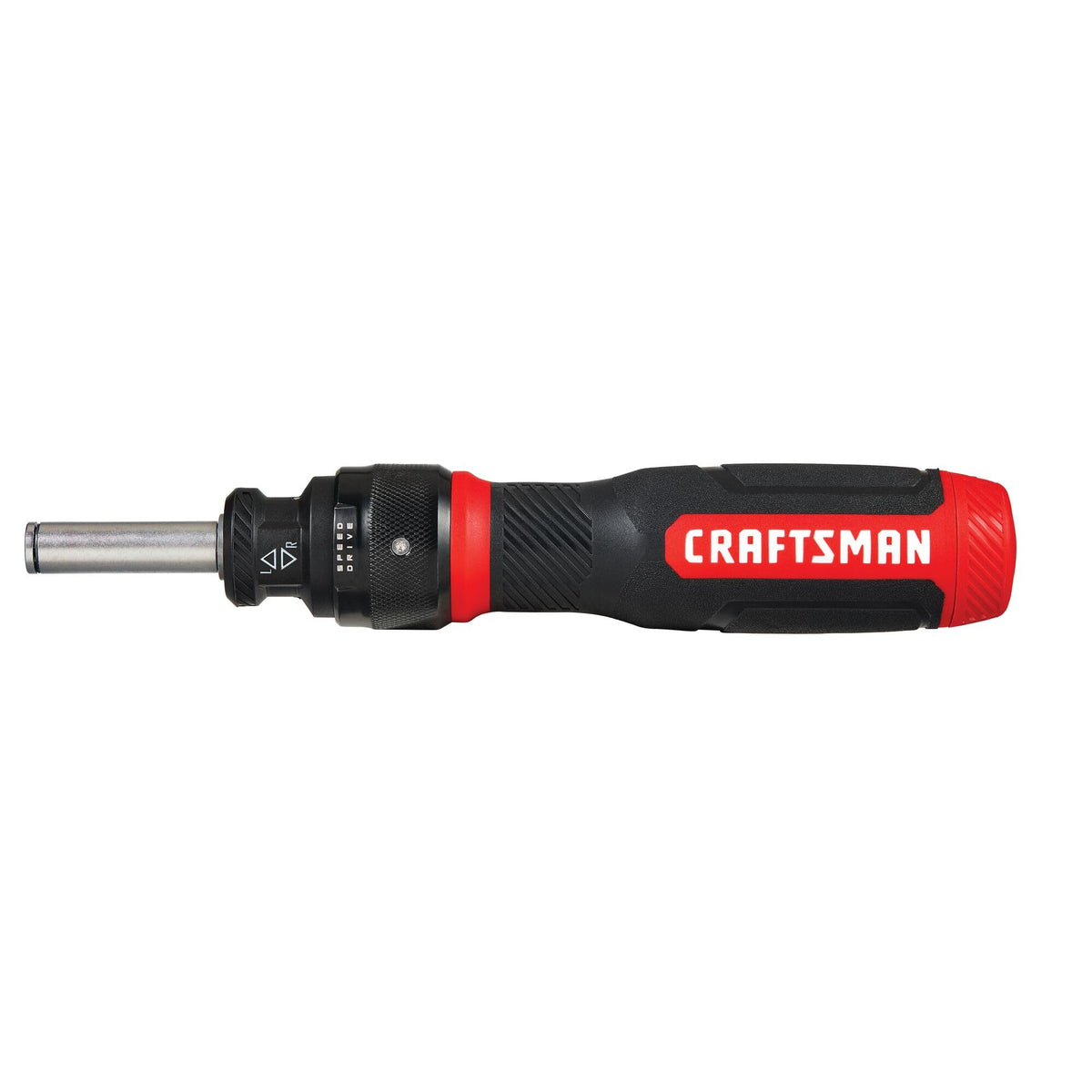 Craftsman SpeedDrive ratcheting screwdriver main view highlights fast driving