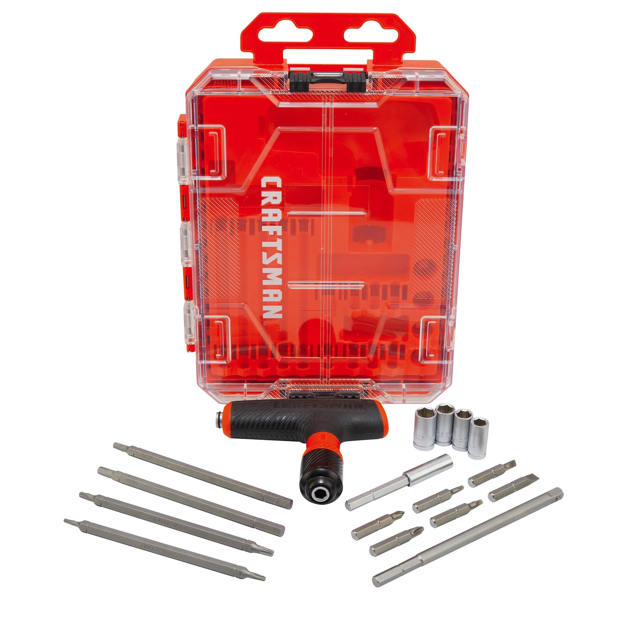 Craftsman ratcheting action enables fast, reliable progress on complex assemblies.