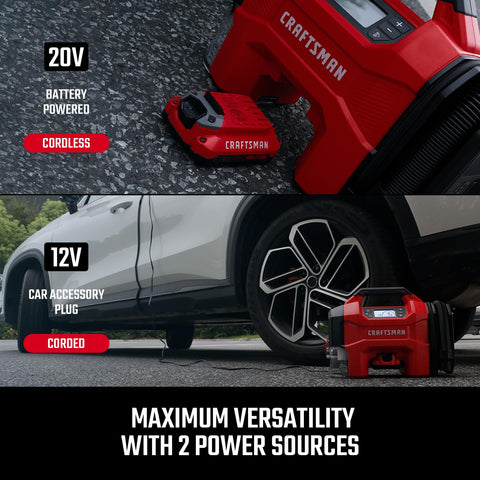 CRAFTSMAN two-in-one crevice nozzles stored neatly for quick cleaning tasks.