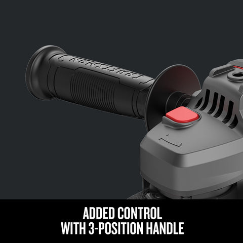 CRAFTSMAN V20 angle grinder with metal gear housing for durability and heat management