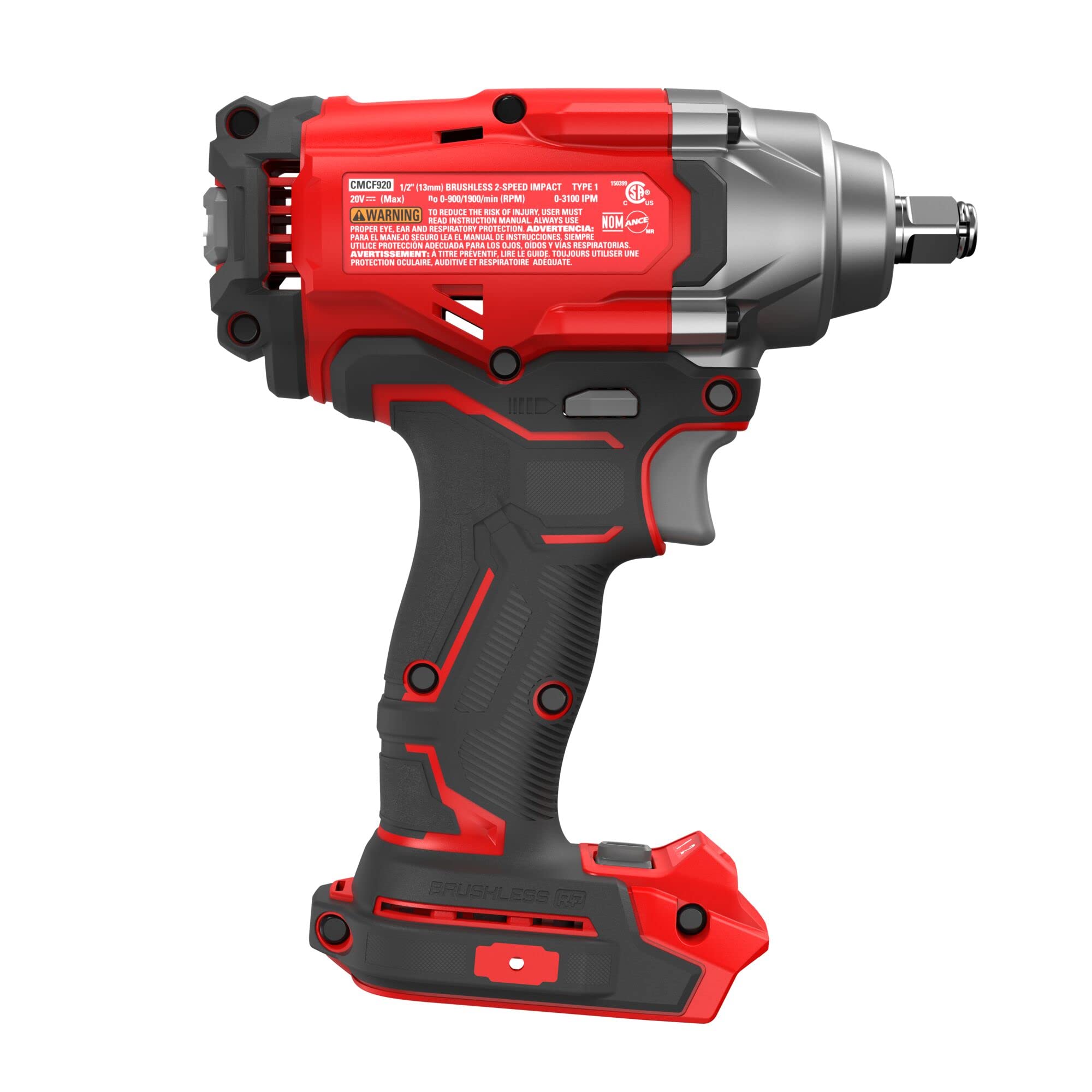 Bare tool only ready for your preferred battery setup