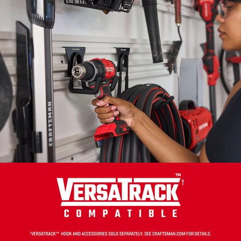 CRAFTSMAN V20 RP delivers 77 holes per charge for endurance.
