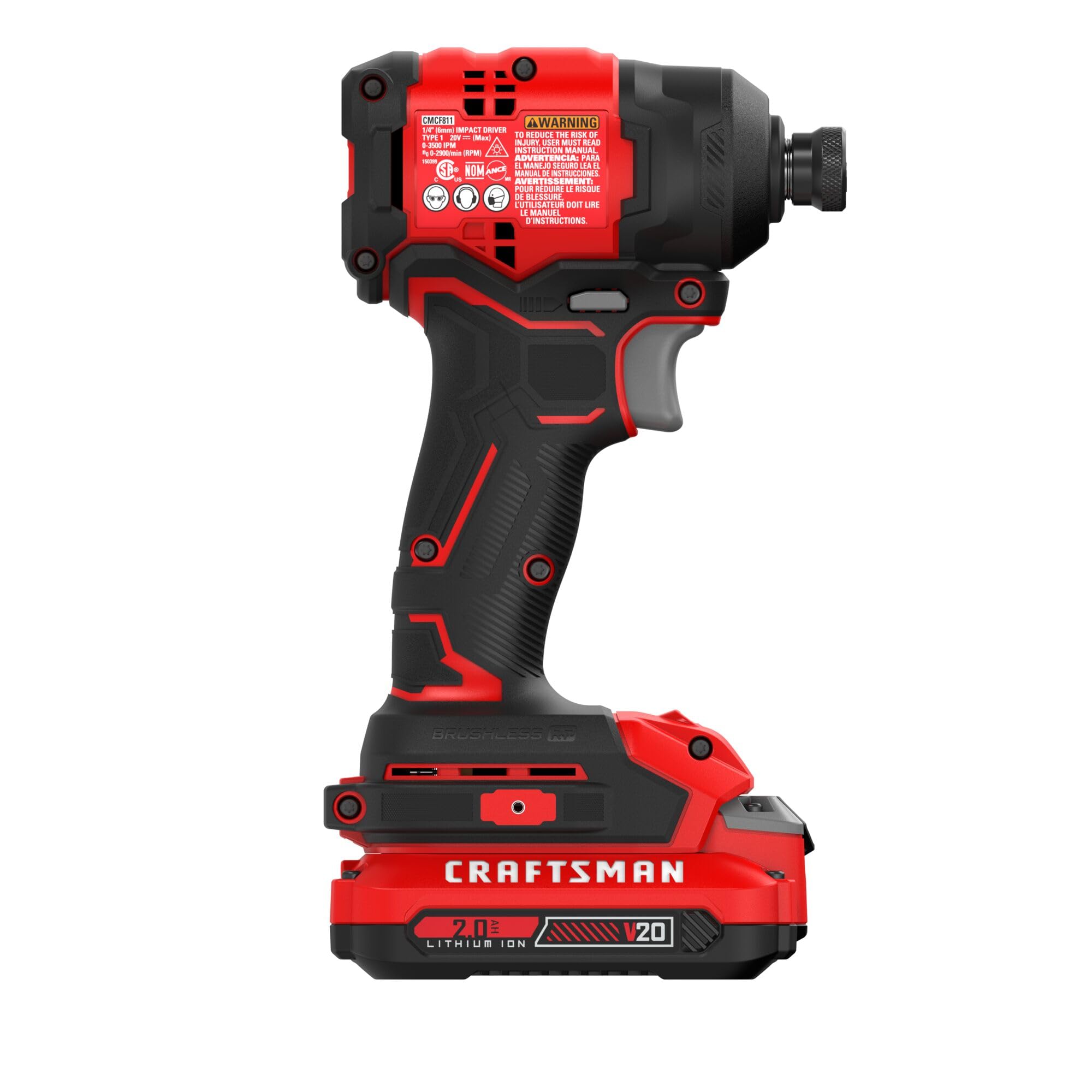 Craftsman V20 RP offers longer runtime per charge.