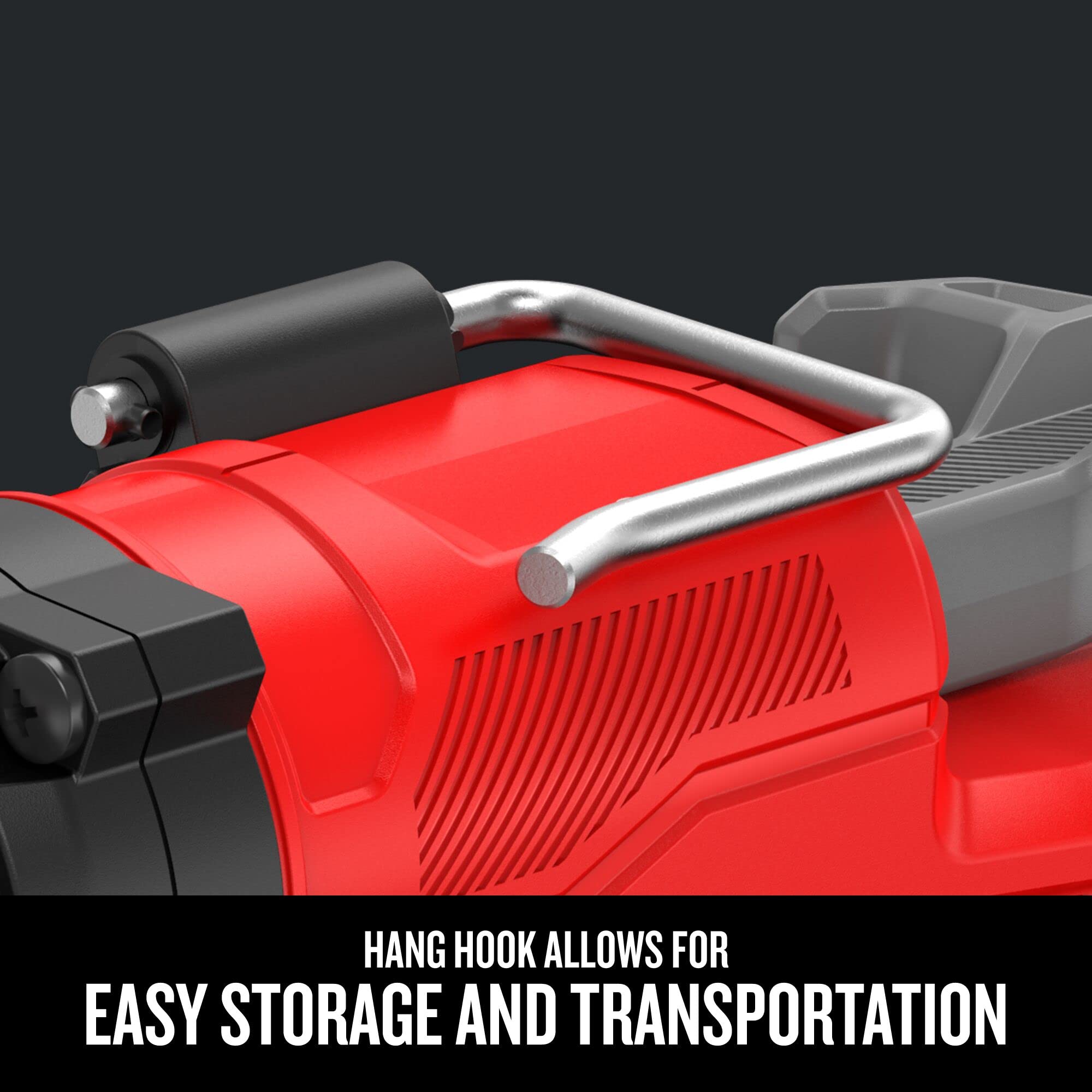 Hang hook on the CRAFTSMAN V20 caulk gun for easy storage