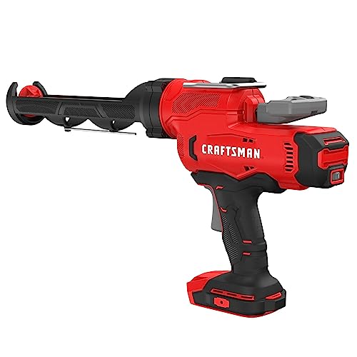 Anti-drip feature on the CRAFTSMAN V20 caulk gun for neat finishes