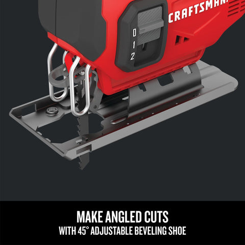Three orbital settings adjust aggressiveness for different materials.