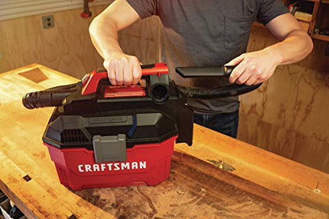 CRAFTSMAN V20 portability ideal for quick cleanup jobs.