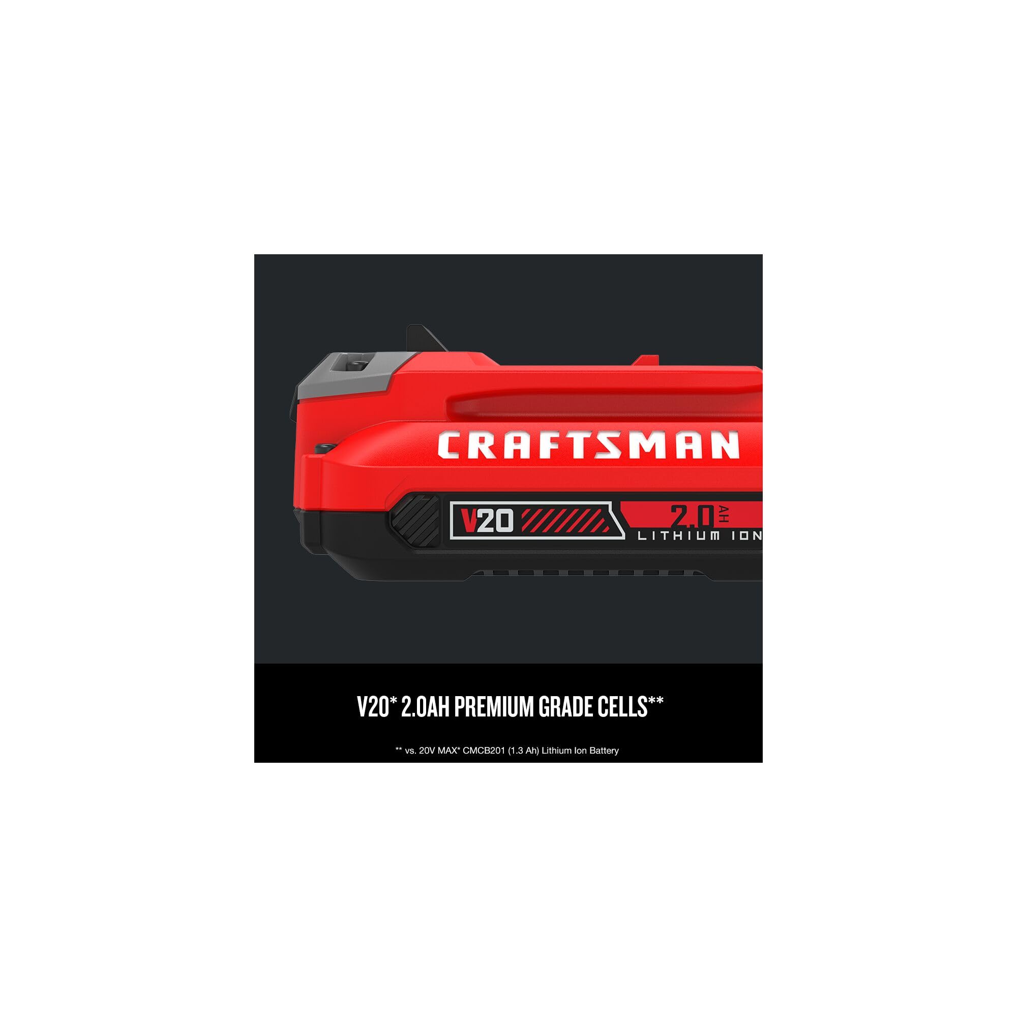 Craftsman V20 starter kit in box for easy setup.