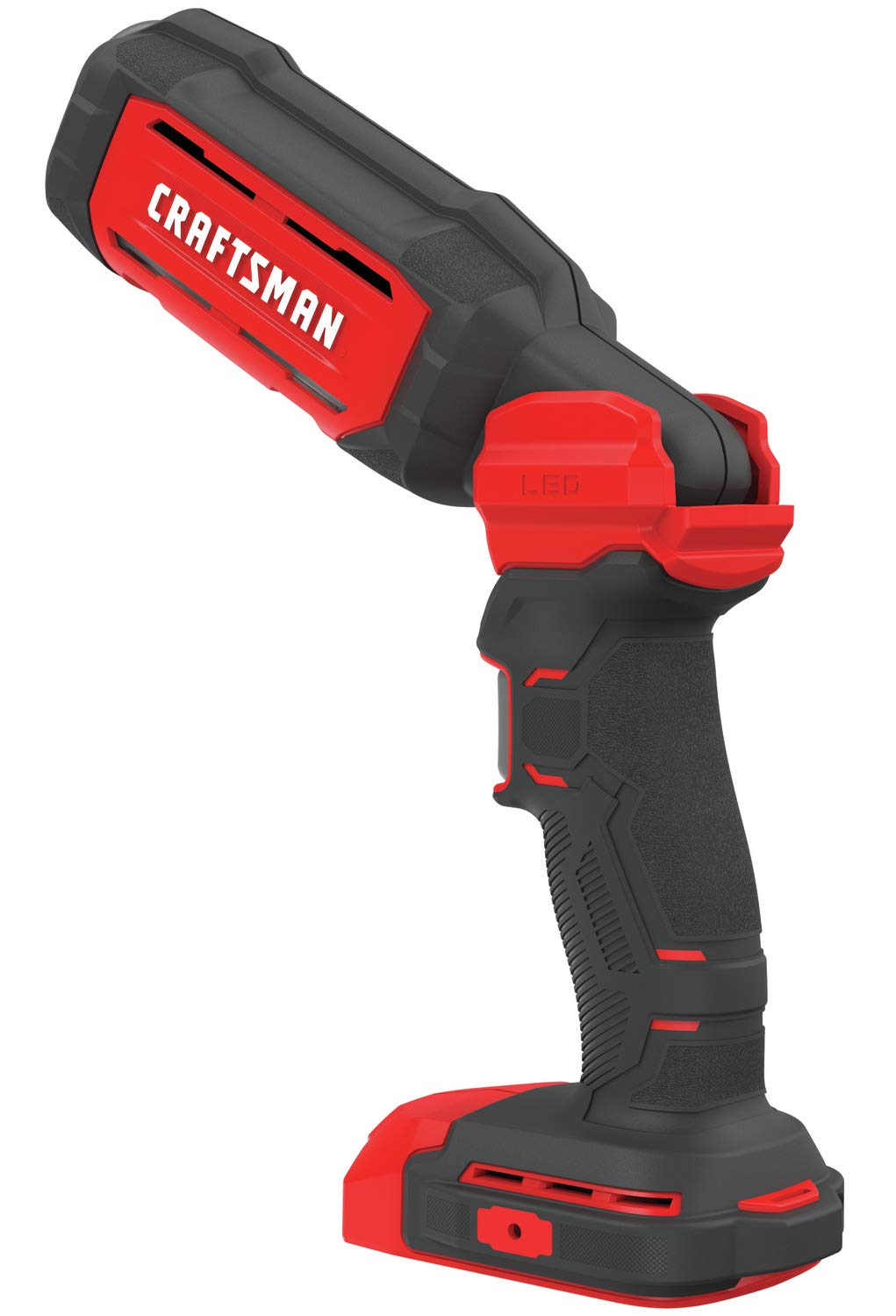 CRAFTSMAN V20 LED work light cordless rechargeable design in use