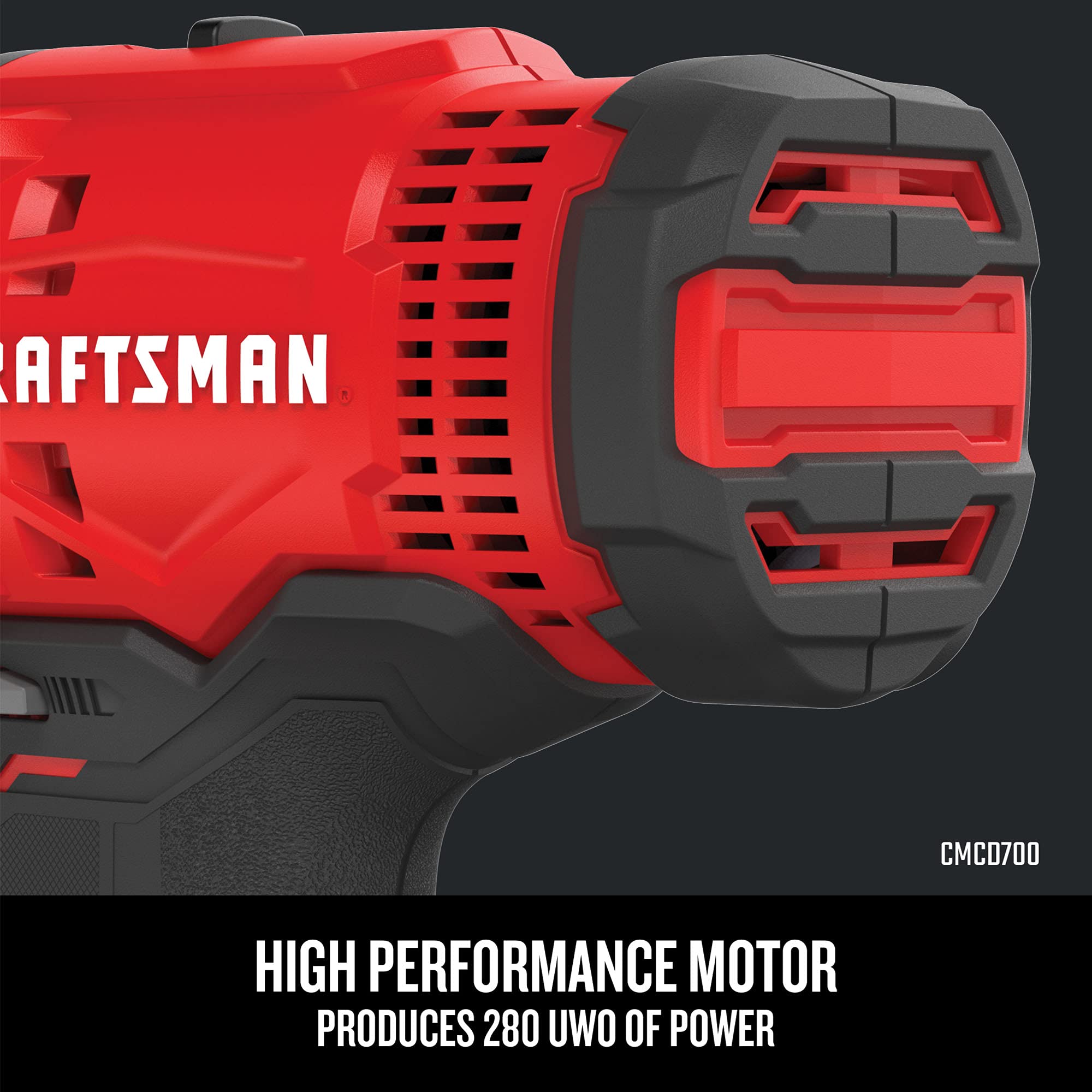 V20 Max charger keeps Craftsman batteries topped off and ready.