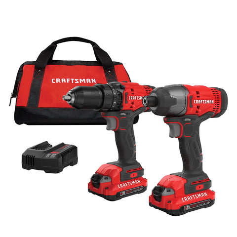 Craftsman V20 Max drill CMCD700 delivering clean holes in wood and metal.