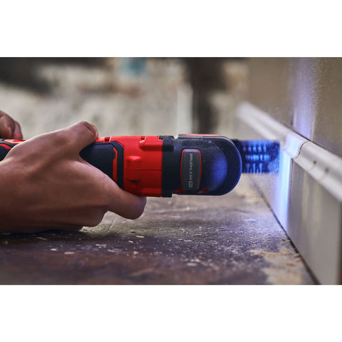 CRAFTSMAN V20 quick attachment change system in action.