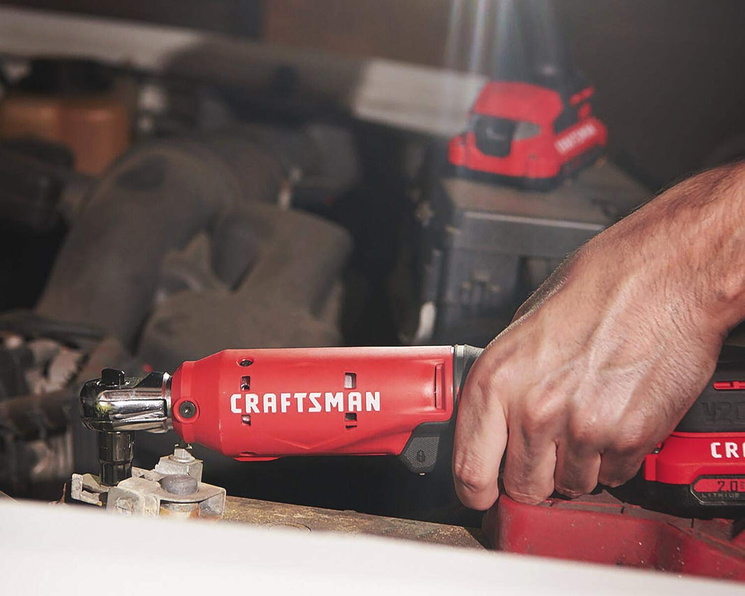 CRAFTSMAN V20 bare tool only ships without battery or charger.