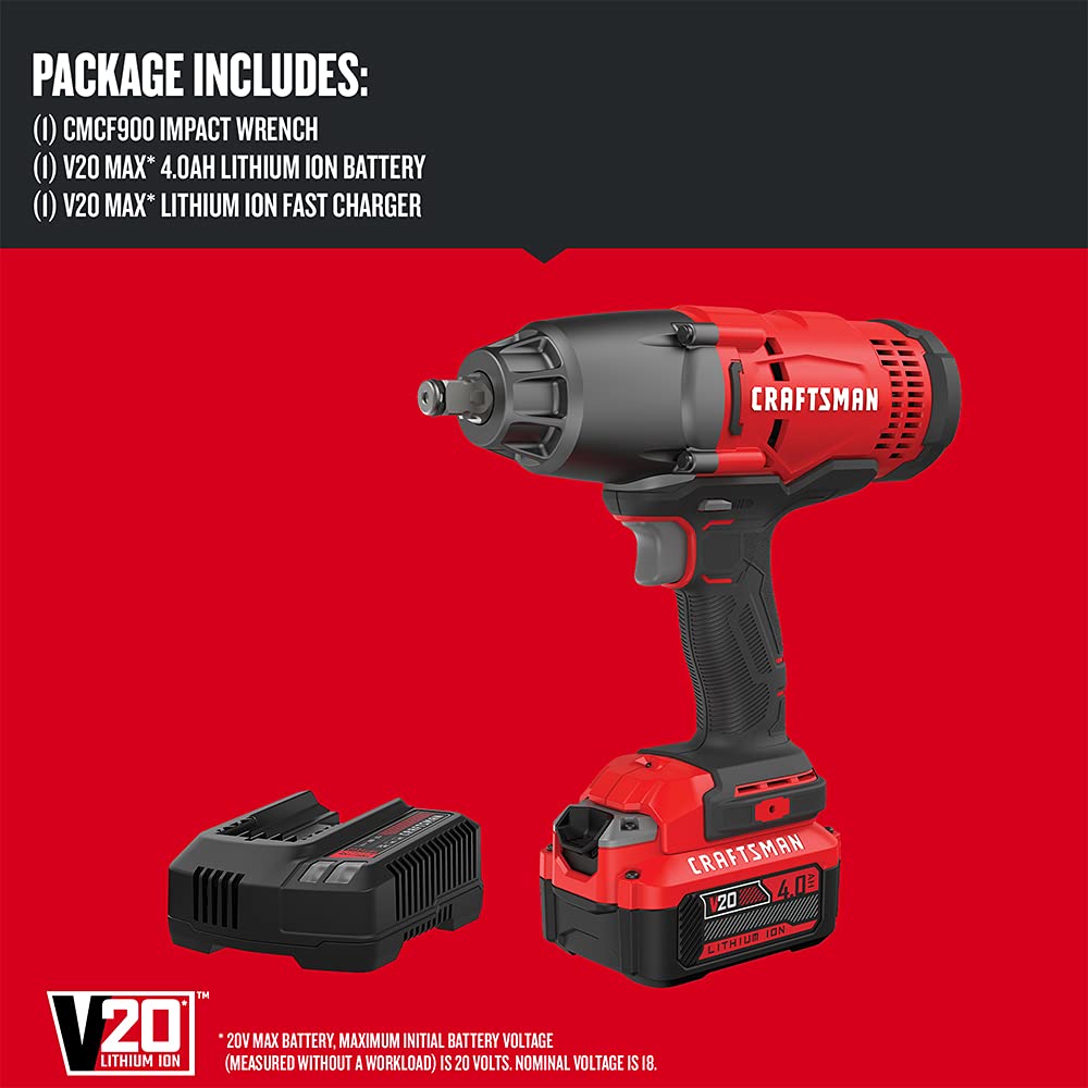 4Ah battery installed extends runtime for tough fastening jobs
