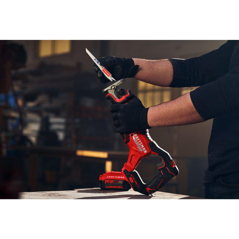 Variable speed trigger on CRAFTSMAN V20 RP offers precise control during work