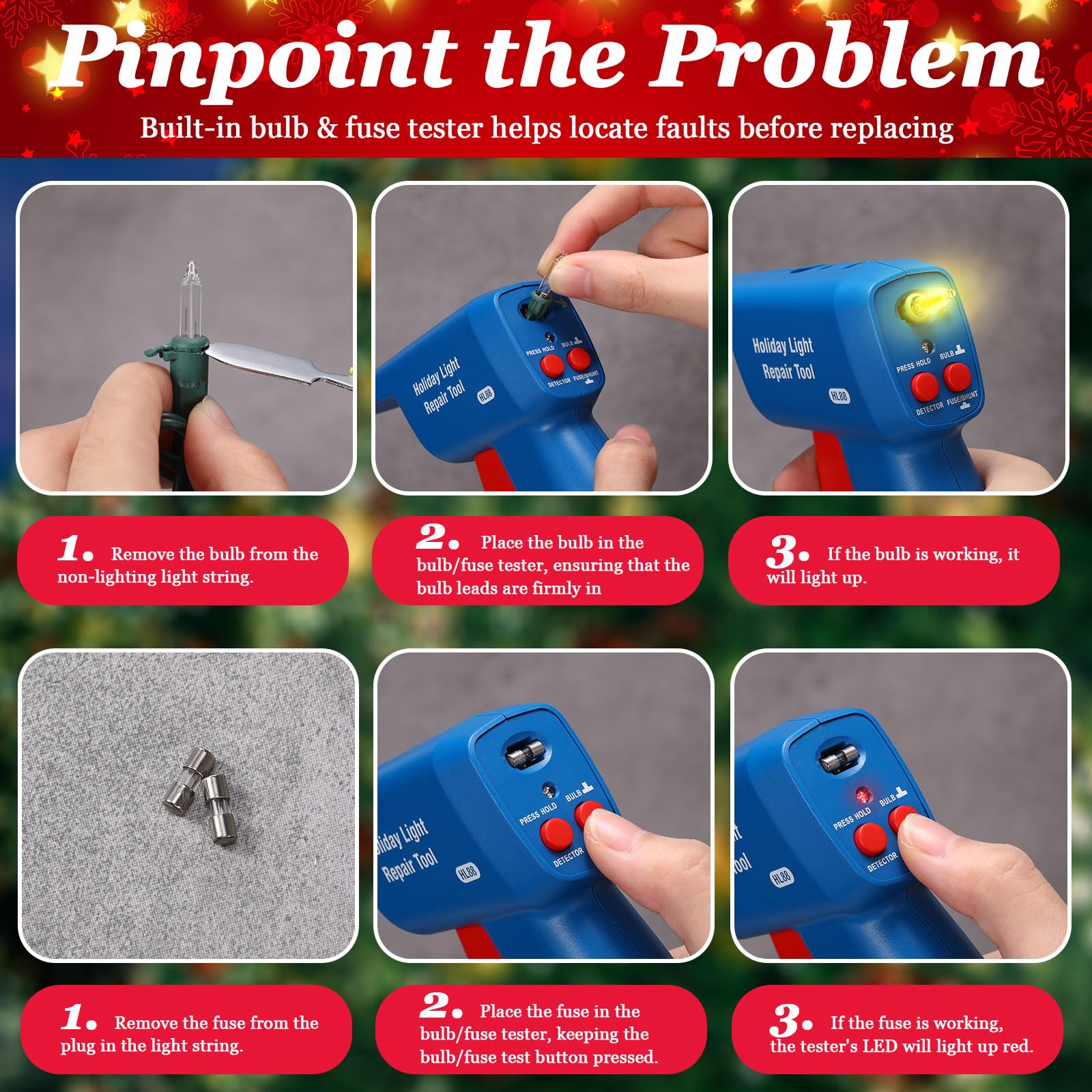 CraftyDream bulb pullers ease bulb removal during repairs.