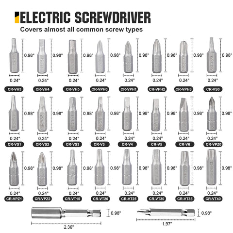 CRAFTZONE USB-rechargeable screwdriver for convenient charging anywhere.